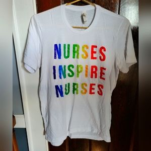 Bella Canvas Nurses Inspire Nurses T-shirt